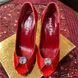 👠Europian Hand Made Vero Cuoio Heels Shoes size 5 👠